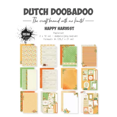 Dream Plan Do Happy Harvest A4 Paper Pack (473.005.066)