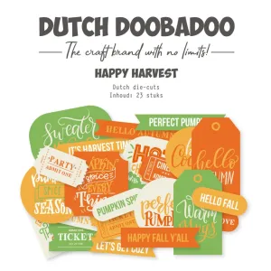 Dream Plan Do Happy Harvest Dutch Die-Cuts Texts (23pcs) (474.007.043)
