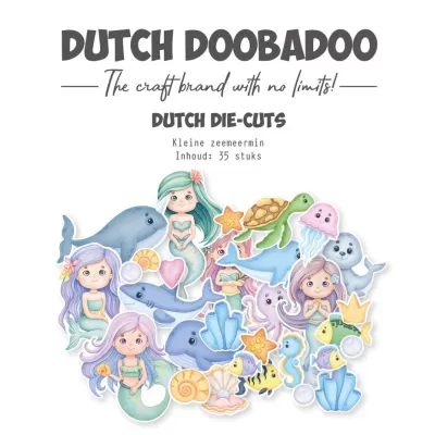 Dutch Die-Cuts Kleine Zeemeermin (35pcs) (474.007.041)