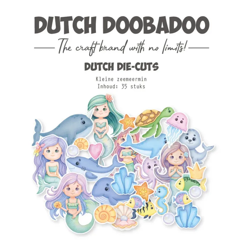 Dutch Die-Cuts Kleine Zeemeermin (35pcs) (474.007.041)