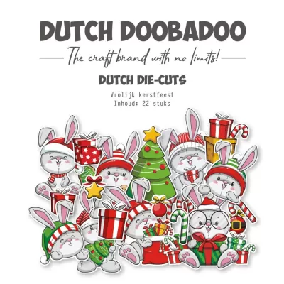 Dutch Die-Cuts Vrolijk Kerstfeest (474.007.040)