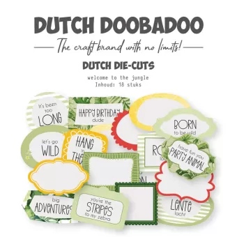 Welcome to the Jungle Dutch Die-Cuts (18pcs) (474.007.036)