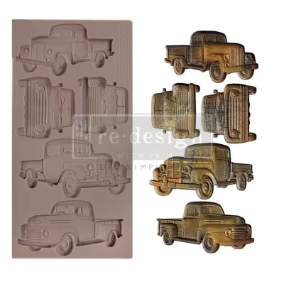 Trucks 5x10 Inch Decor Mould (671358)