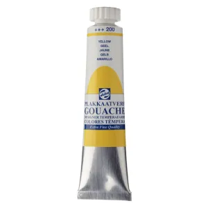 Royal Talens Gouache Extra Fine Quality Tube 20 ml Geel 200 (08042002)