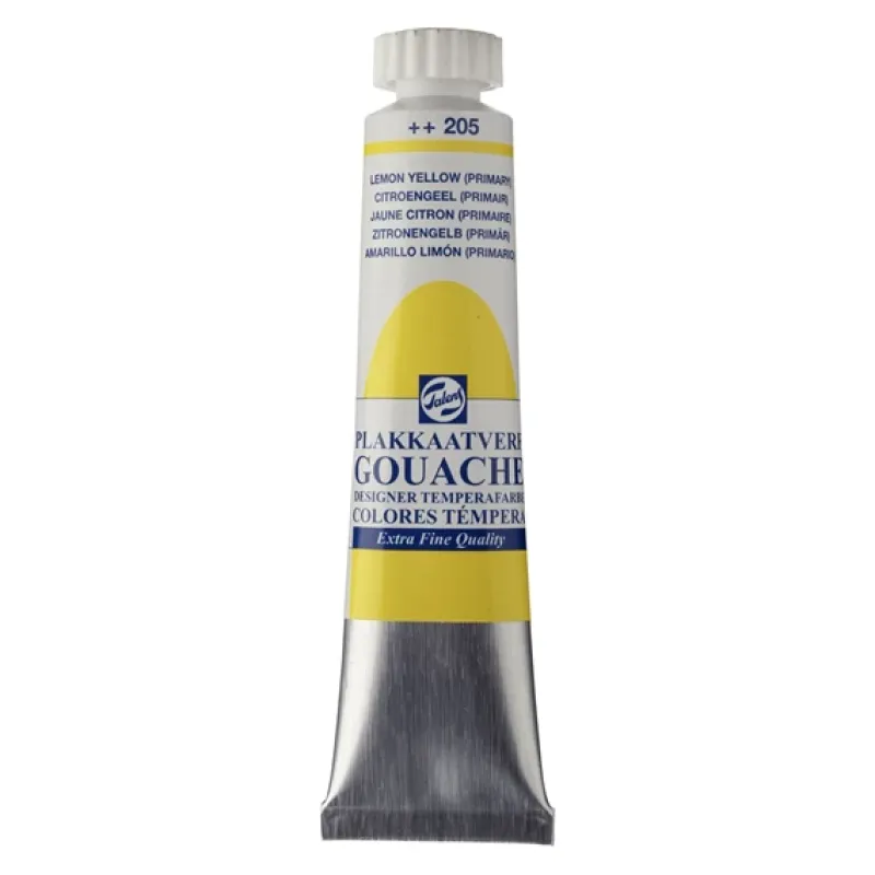Royal Talens Gouache Extra Fine Quality Tube 20 ml Citroengeel (Primair) 205 (08042052)