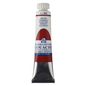 Royal Talens Gouache Extra Fine Quality Tube 20 ml Donkerrood 302 (08043022)