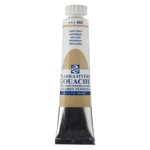 Royal Talens Gouache Extra Fine Quality Tube 20 ml Lichtgoud 802 (08048022)