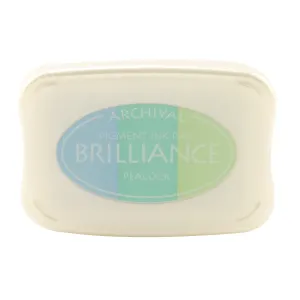 Tsukineko • Brilliance stempelkussen 3-color Peacock (BR3-304)