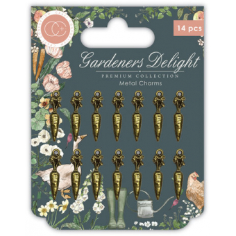Craft Consortium Gardeners Delight Metal Charms (CCMCHRM035) ( CCMCHRM035)