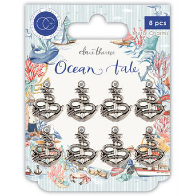 Craft Consortium Ocean Tale Metal Charms Anchors (CCMCHRM034)