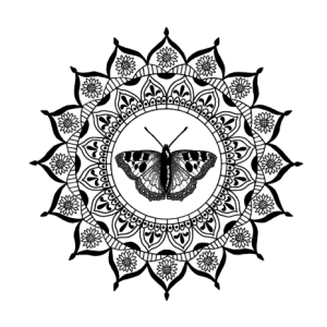 Crafty Individuals Summer Mandala Unmounted Rubber Stamps (CI-610)