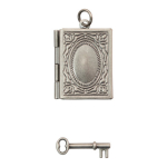 Tim Holtz Idea-ology Assemblage Locket Book and Key (2pcs) (THA20121)