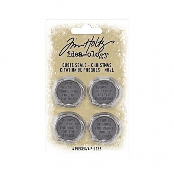 Idea-ology Tim Holtz Christmas Quote Seals (TH94202) ( TH94202)