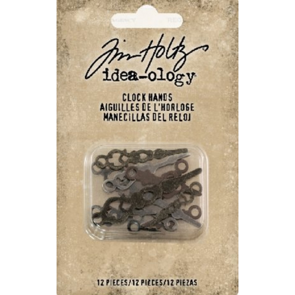 Idea-ology Tim Holtz Clock Hands (12pcs) (TH93693)