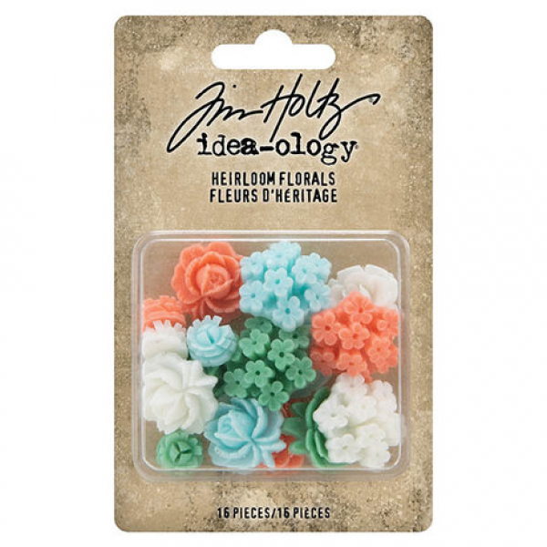 Idea-ology Tim Holtz Heirloom Florals (TH94040)