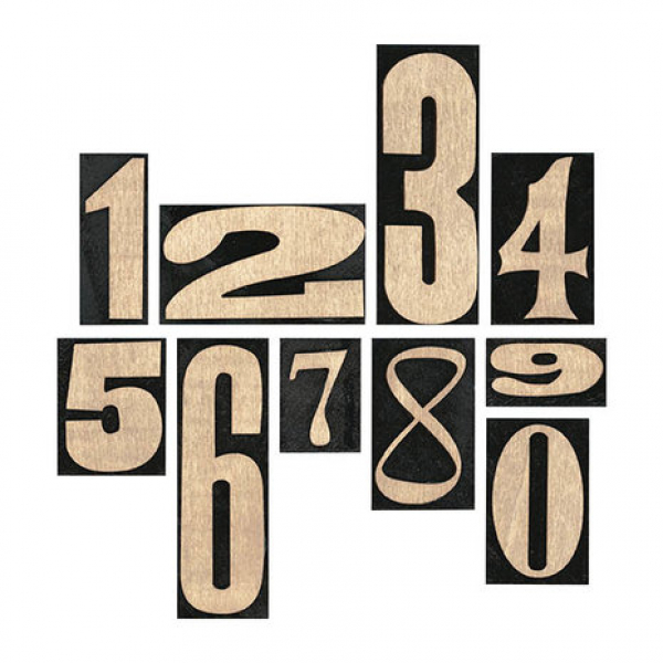 Idea-ology Tim Holtz Number Blocks (TH94037) (DISCONTINUED) ( TH94037)