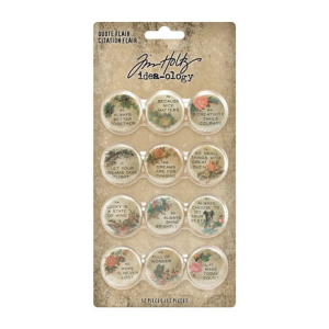 Tim Holtz Idea-ology  Quote Flair (TH94116)
