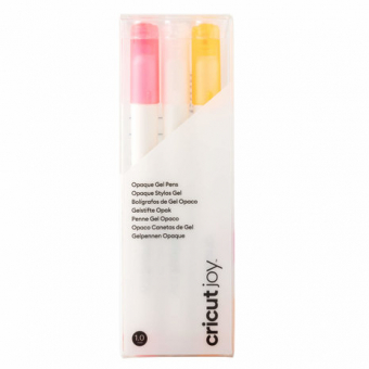 Cricut Joy Opaque Gel Pens 1.0 White/Pink/Orange (3pcs) (2009380)