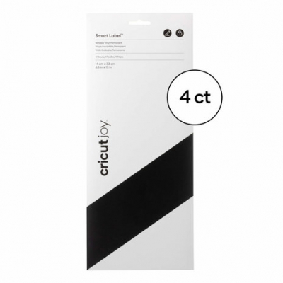 Cricut Joy Smart Label Permanent Writable Black (4sheets) (2009443)