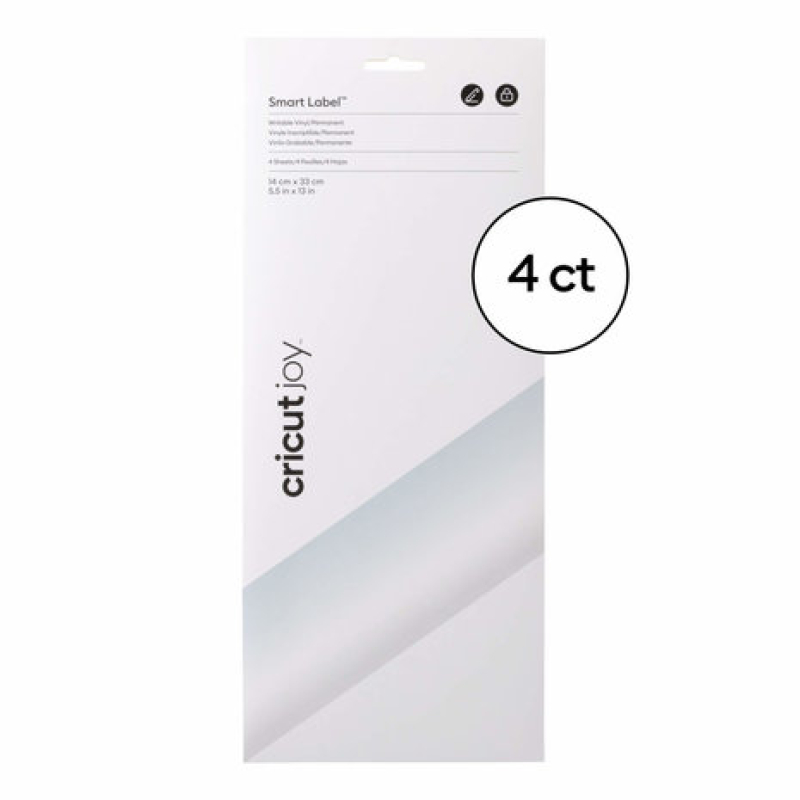 Cricut Joy Smart Label Permanent Writable Transparent (4sheets) (2009444)