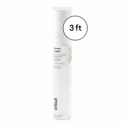 Cricut Smart Label Permanent Writable White 3 ft (2009445)