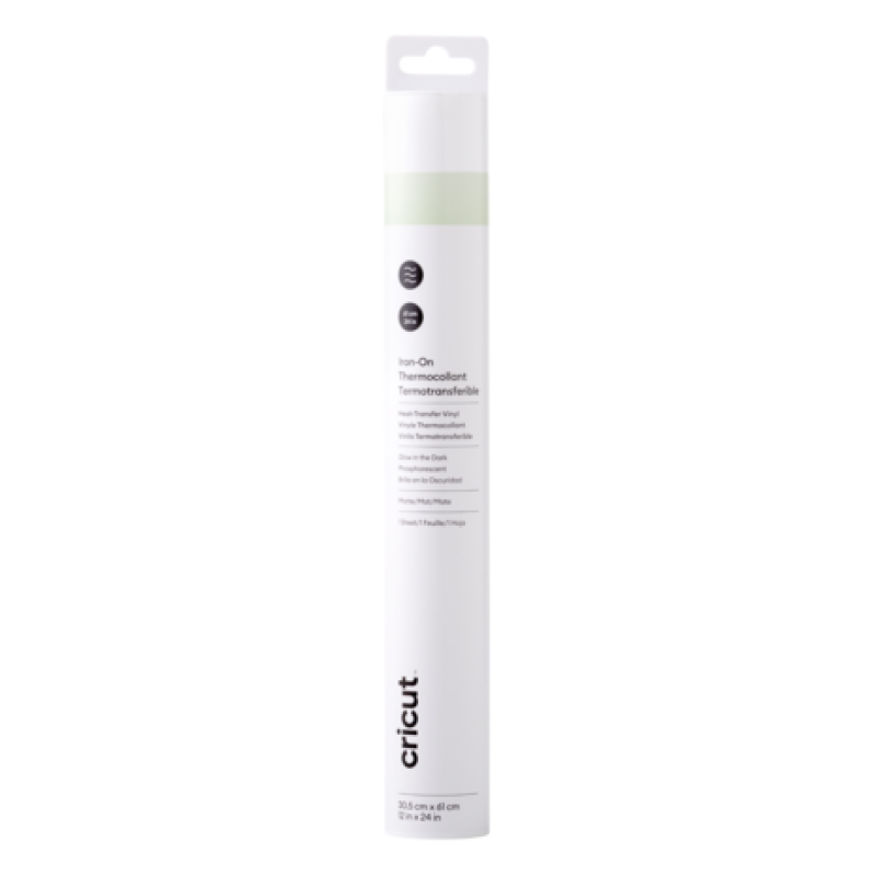 Cricut Glow in the Dark Iron-On 2ft (2009610)
