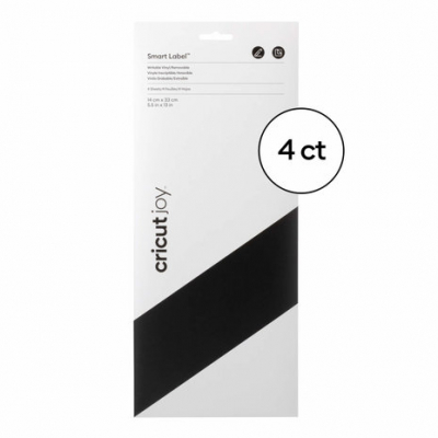 Cricut Joy Smart Label Removable Writable Black (4sheets) (2010002)