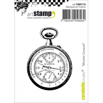 Carabelle Studio • Cling stamp mini montre gousset (SMI0176)