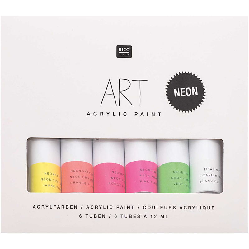 Rico Design ART ACRYLIC SET Neon ( 7018.170)