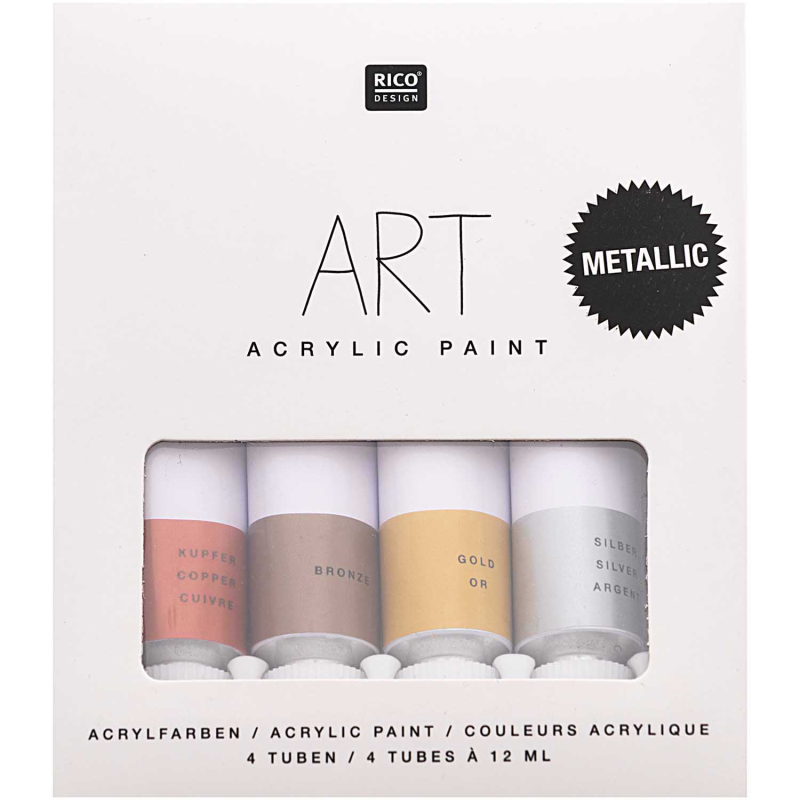 Rico Design ART ACRYLIC SET metallic (7018.445)