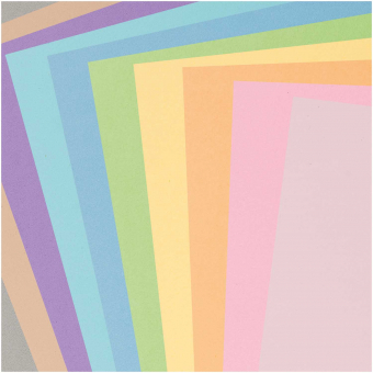 Foam sheets set pastel (7040.17.96)