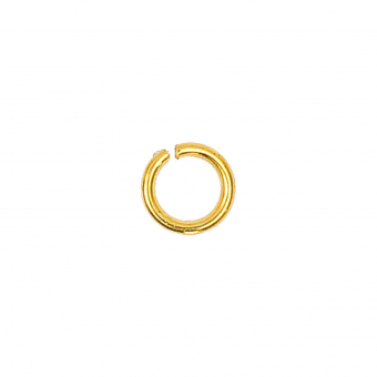 Rico-Design Oogje rond 7 mm goud (7091.31.22)