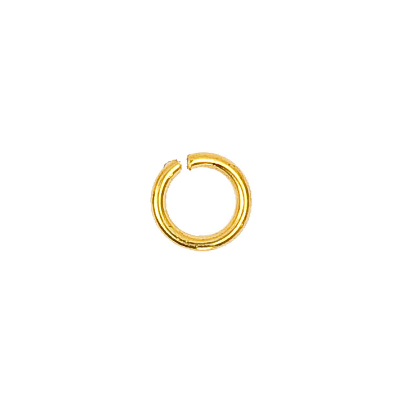 Rico-Design Oogje rond 7 mm goud (7091.31.22)