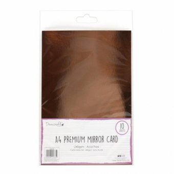 Dovecraft Premium Mirror Card A4 Rose Gold (DCBS164) ( DCBS164)