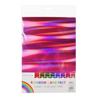 Dovecraft Rainbow A4 Card Pack (DCBS204) ( DCBS204)