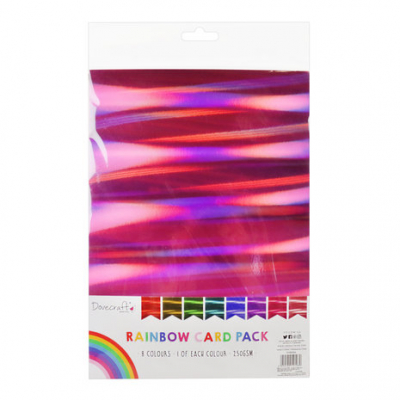 Dovecraft Rainbow A4 Card Pack (DCBS204)