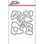 Heffy Doodle Beary Big Heart Dies (HFD0019) ( HFD0019)