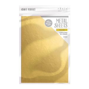 Tonic Craft Perfect Metal Sheets A4 Empire Gold (9581E)