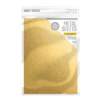 Tonic Craft Perfect Metal Sheets A4 Empire Gold (9581E)