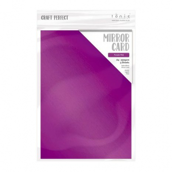 Tonic Craft Perfect Mirror Card A4 Satin Purple Mist (9470e)