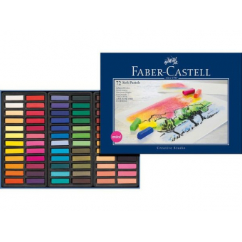 Faber-Castell Zachte Pastelkrijt Mini Etui 72 pcs (FC-128272) ( FC-128272)