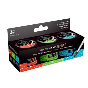 Spectrum Noir Summer Time Sparkle Liquid Ink 30ml (3pcs) (SN-SPAR-LI30-STIM3)