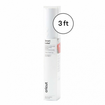 Cricut Smart Label Removable Writable White 3 ft (2010004) ( 2010004)