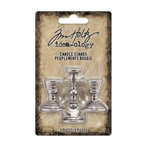 Tim Holtz Idea-ology Halloween Adornments Candle Stands (3pcs) (TH94166)