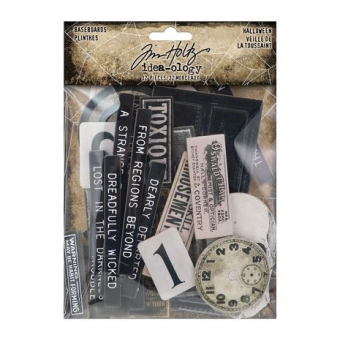 Tim Holtz Halloween Baseboards (32pcs) (TH94252) ( TH94252)