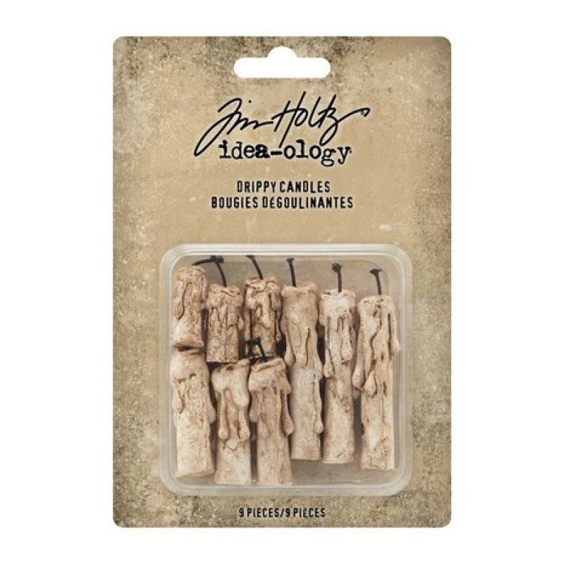 Tim Holtz Idea-ology  Halloween Drippy Candles (9pcs) (TH94260)