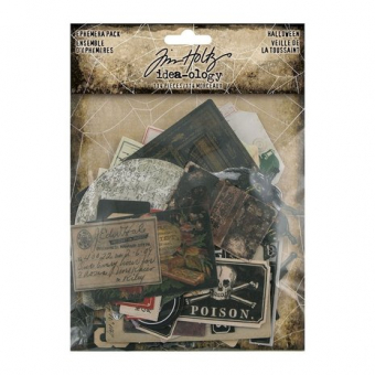 Idea-ology Tim Holtz Halloween Ephemera Pack (114pcs) (TH94261) ( TH94261)