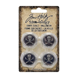 Tim Holtz Idea-ology Halloween Shape Seals (4pcs) (TH94269) ( TH94269)