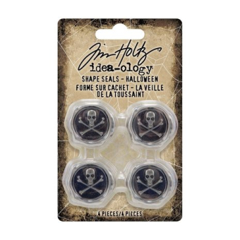 Idea-ology Tim Holtz Halloween Shape Seals (4pcs) (TH94269) ( TH94269)