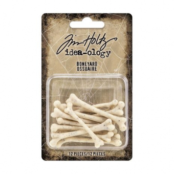Tim Holtz  Idea-ology Halloween Boneyard (12pcs) (TH94168)